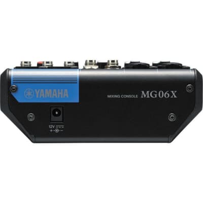 Yamaha MG06X 6-input Stereo Mixer  SPX Effects Built-In image 3