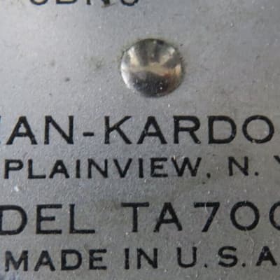 HARMON KARDON TA7000X TUBE RECEIVER WORKS PERFECT SERVICED RECAPPED + MANUAL A+ image 20