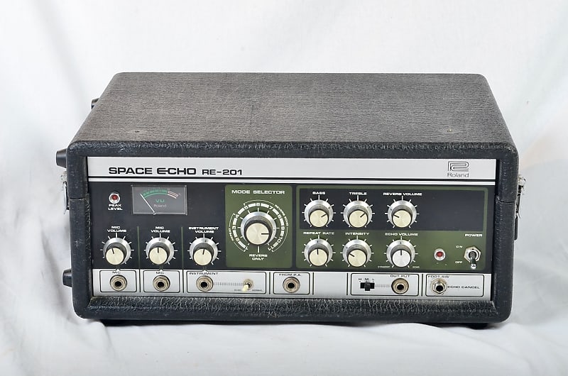 Roland RE-201 Space Echo Tape Delay / Reverb 1970s - Black image 1
