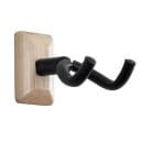 Gator Straight Angled Wall Mount Electric Acoustic Guitar Bass Hanger Maple