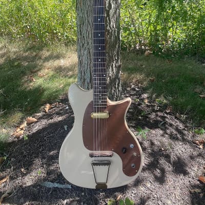 1950s Paul Barth Made Natural Brand Guitar in Desert Sand {Rickenbacker/Magnatone] image 2
