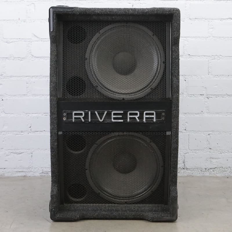 Rivera 212 Ported 2x12 Vertical Speaker Cabinet Owned by Robbie Robertson  #48185