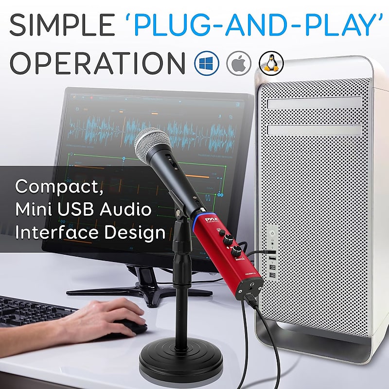 Microphone Xlr To Usb Signal Converter Adapter Universal Windows