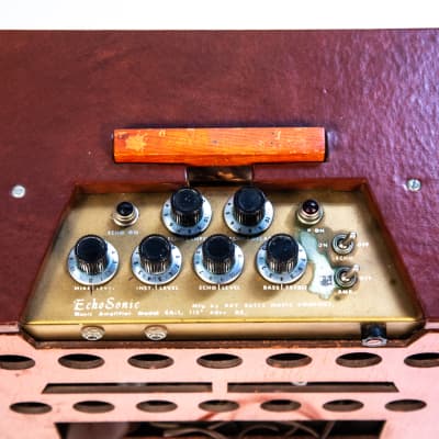 1954 Echosonic amp Owned by Brian Setzer image 5