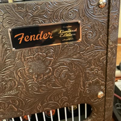 Fender Blues Junior IV FSR Limited Edition "Western" 15-Watt 1x12" Guitar Combo 2018 - 2021 - Brown Western Tolex image 3
