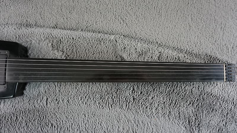 Mavis Spaceberger Japan Fretless Electric Guitar Black | Reverb