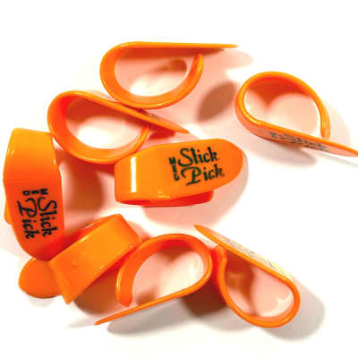 Fred Kelly Thumb Picks Slick Picks 8 Pack Delrin Medium