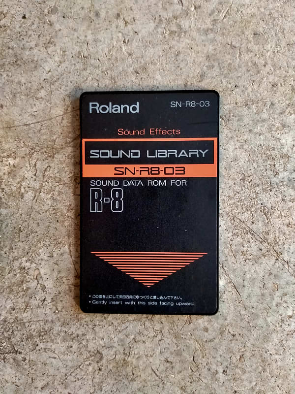 ローランド SN-R8-02 SOUND LIBRARY 音源カード（R-8用） ROLAND SN-R8-08 