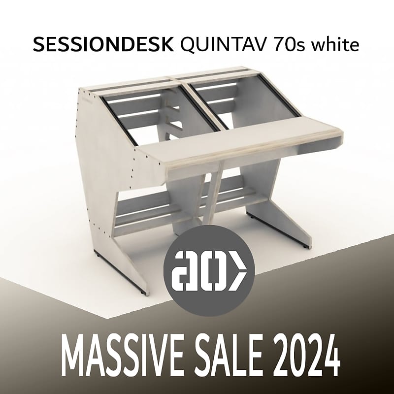 Sessiondesk QUINTAV 70s white (Studiotisch) Neu, A-Stock, OV, (UVP: 1190€) image 1