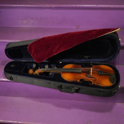 1920s Bruno German Stradivarius-Copy 4/4 Violin (VIDEO! Fresh Work, Ready to Go) image 19