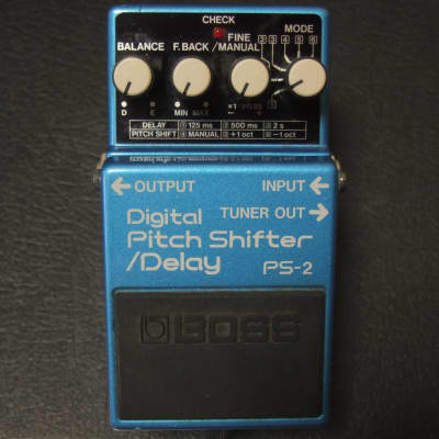 BOSS PS 2 Digital Pitch Shifter / Delay (1980's) - YouTube