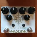 Analogman King of Tone V4 High Gain Red Side White & Gold