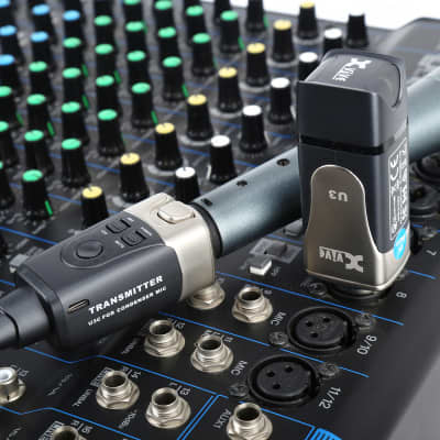XVIVE U3C Condenser Microphone Wireless System, Includes 2.4GHz XLR Transmitter and Receiver image 5