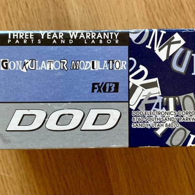 DOD Gonkulator Modulator 1996-1998 - Blue/Yellow image 15