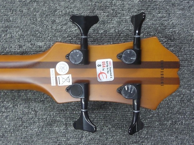 Epiphone Zenith Acoustic/Electric Bass Antique Natural | Reverb