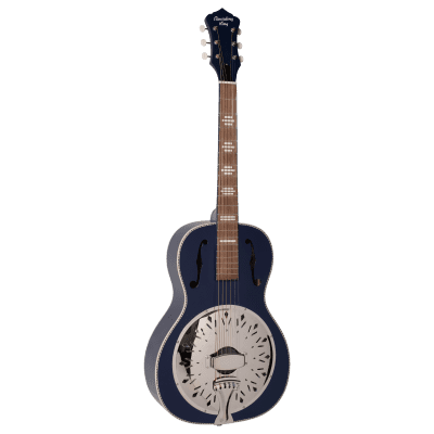 Immagine Recording King RPH-R2-MBL | Series 7 Single 0 Resonator, Matte Blue. New with Full Warranty! - 3