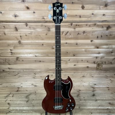 Gibson 1961 EB-0 4-String Electric Bass Guitar USED - Cherry image 2