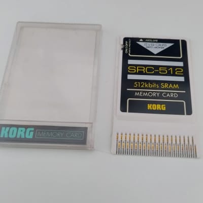 Korg SRC-512 RAM Memory Card Korg 01/W, 01/WFD, 03R/W, Prophecy, Wavestation Synth