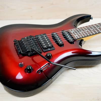 Yamaha RGZ-II SSH MIJ 1989 Red Black Finish Made in Japan Yamaha RGZ-II SSH MIJ 1989 Red Black Finish Made in Japan