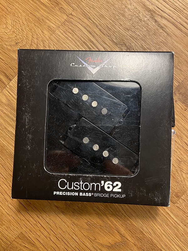 Fender Custom 62 Precision Bass Pickup Black Reverb