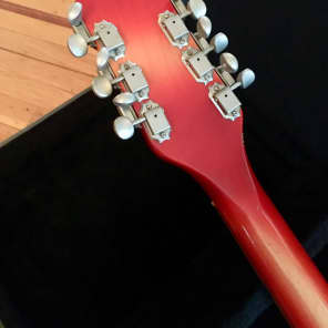 Rickenbacker 456-12 convertible 6/12 string electric guitar original vintage OHSC 1967 Fireglo image 9