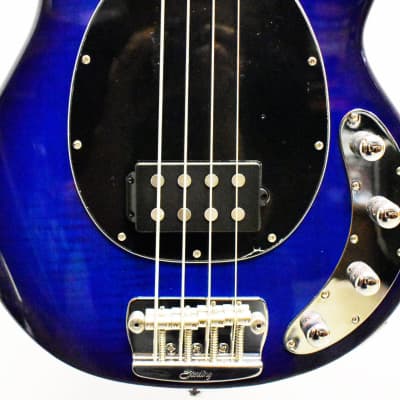 Sterling by Music Man RAY34FM-NBL Bass in Neptune Blue image 4