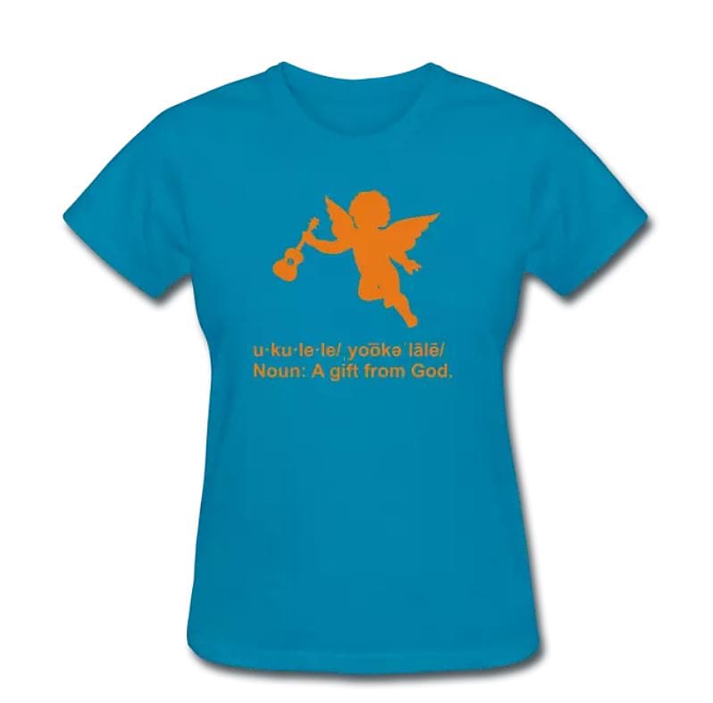 No Boundaries Custom Design Women V-Neck T-Shirt-Indigo Blue/Military Green  Benefits Nonprofit! Great Gift!
