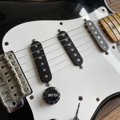 Fernandes The Revival Stratocaster ‘57 Reissue Electric Guitar MIJ Black image 8
