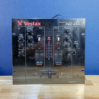 Vestax PMCA Classic Scratch DJ Mixer   Silver   Reverb