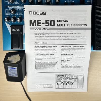 Reverb.com listing, price, conditions, and images for boss-me-50-guitar-multiple-effects