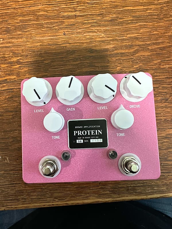 Browne Amplification Protein V3 Dual Overdrive Pink *Authorized Dealer* image 1