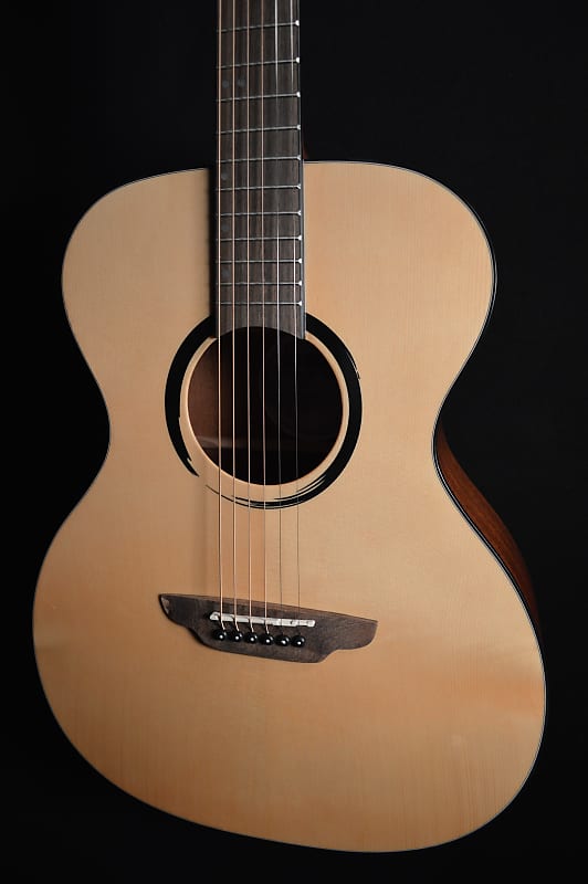 Luna Wabi Sabi Folk Satin Natural Solid Top Spruce  Acoustic Electric Guitar - Free Shipping! image 1