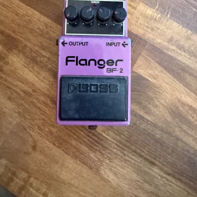 Boss BF-2 Flanger 1980-1984 (Black Label) Made In Japan | Reverb
