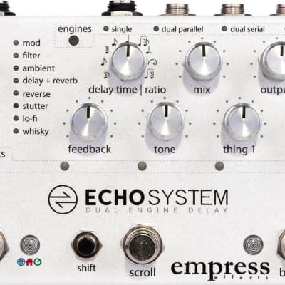 Empress Echosystem Dual Engine Delay Effect Pedal for sale
