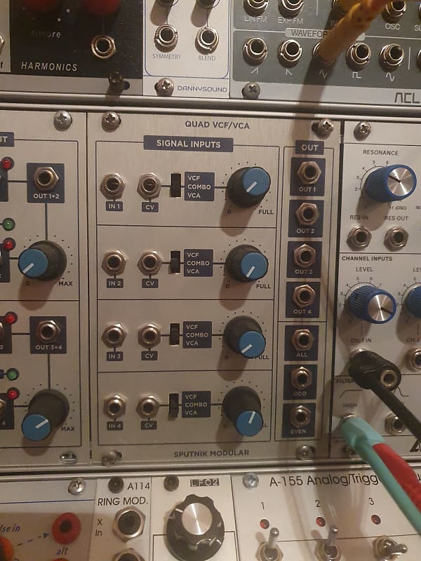 Sputnik Modular Quad VCF/VCA