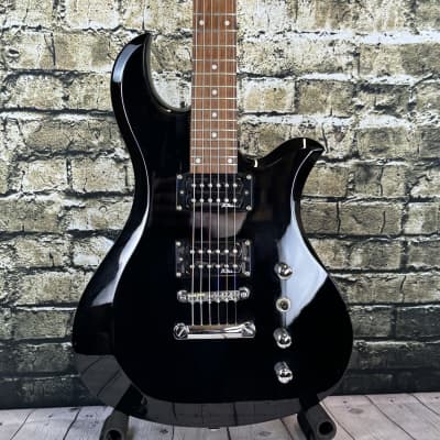 B.C. Rich Eagle 1 Electric Guitar - Black (Used) for sale