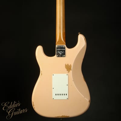 Fender Custom Shop LTD 1964 Stratocaster Relic - Super Faded Aged Shell Pink image 5