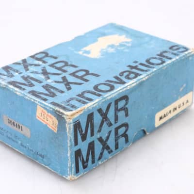 MXR MX-103 Script Blue Box 1973 - 1975 | Reverb