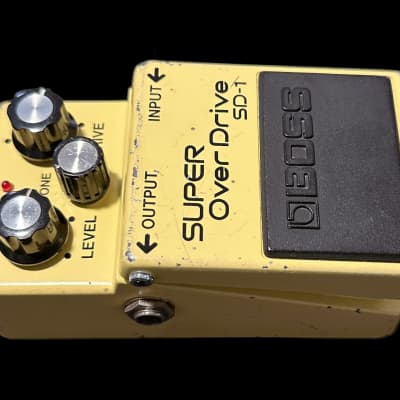 Boss SD-1 Super Overdrive Guitar Effect Pedal - Made In