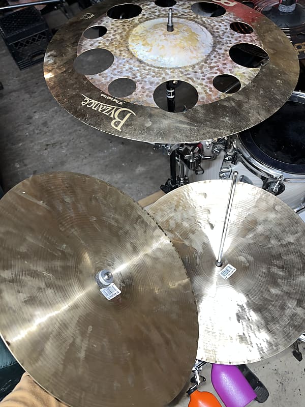 Meinl 14 inch extra dry high hats Reverb