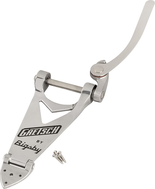 Gretsch Branded Bigsby B6 Tailpiece - POLISHED ALUMINUM, 006-0138-100 image 1