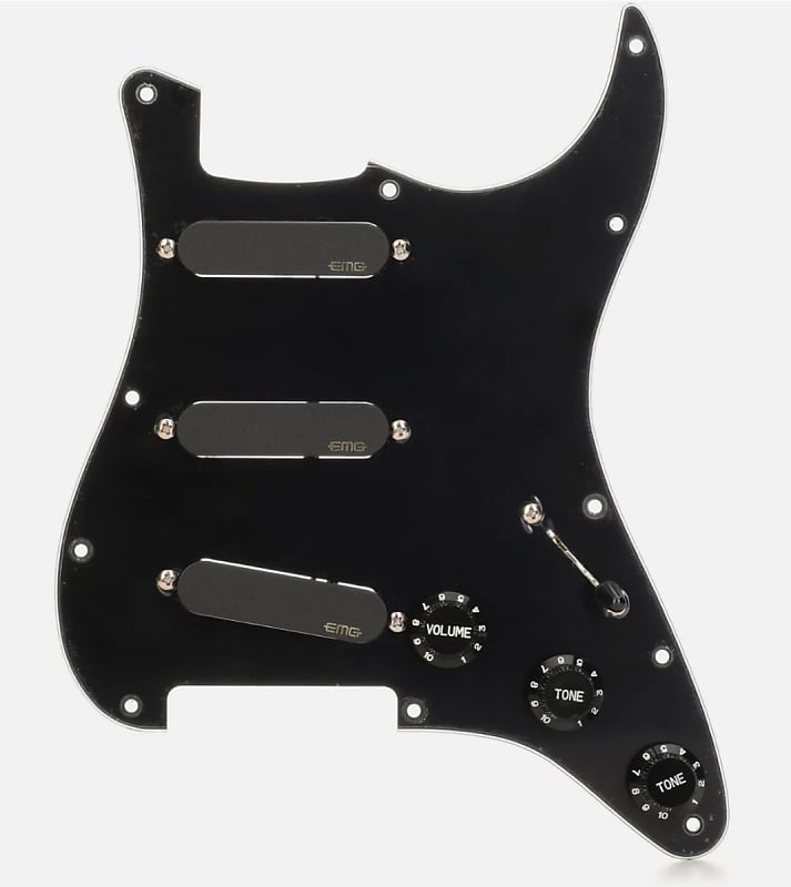 EMG DG20 David Gilmour Prewired/Loaded Pickguard Set, Total | Reverb