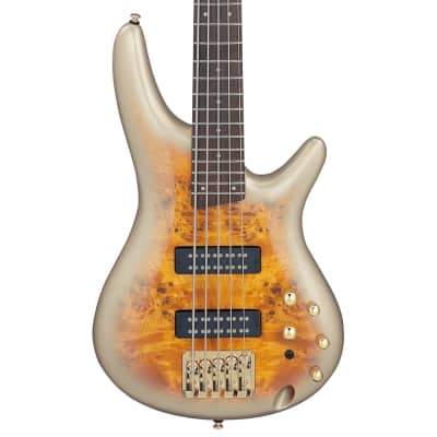 Ibanez SR405EPBDX SR Standard 5-String Bass - Mars Gold Metallic Burst image 1