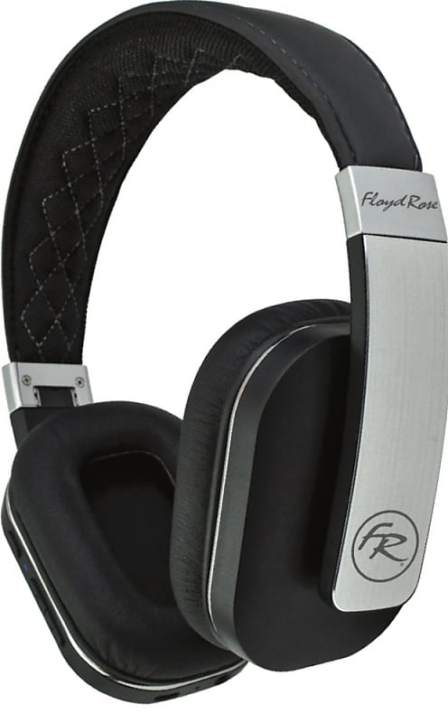Floyd Rose FR36BK BlueTooth 4.0 Wireless Headphone-Silver/Black image 1