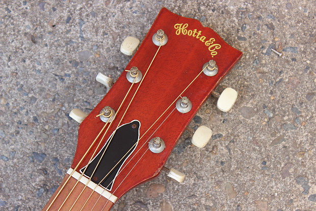 1970's Hotta Hummingbird Japan Dreadnought Style Vintage