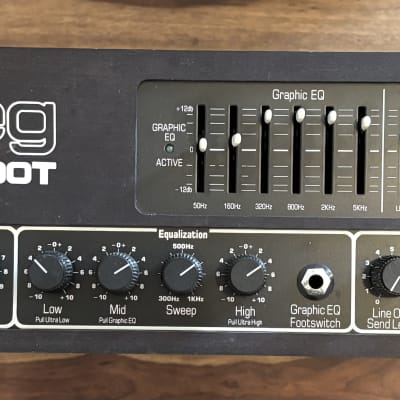 Ampeg SVT-400T 400-Watt Rackmount Bass Amp Head 2000s - Black image 2