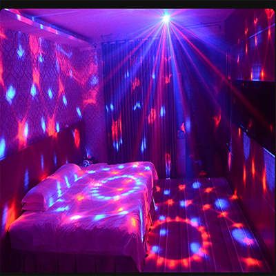 Sound Activated Mini Disco Ball Party Lights With Remote, Perfect For