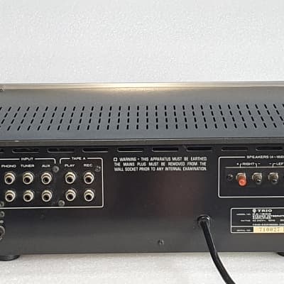 Trio KA-1500 1977 stereo integrated amplifier - silver image 2