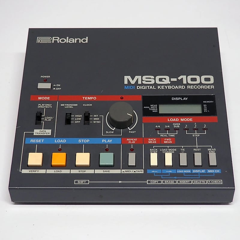 Roland MSQ-100 MIDI Digital Keyboard Recorder image 1