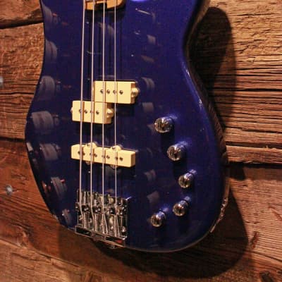 Charvel Pro Mod San Dimas PJ IV Electric Bass, Mystic Blue image 4